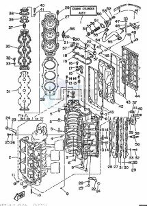 175A drawing CYLINDER--CRANKCASE