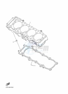 YZF-R1 (BX4D) drawing CYLINDER