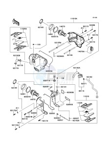 W800 EJ800ADF GB XX (EU ME A(FRICA) drawing Air Cleaner