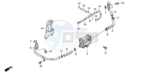 NTV650 drawing AIR SUCTION VALVE (SW)