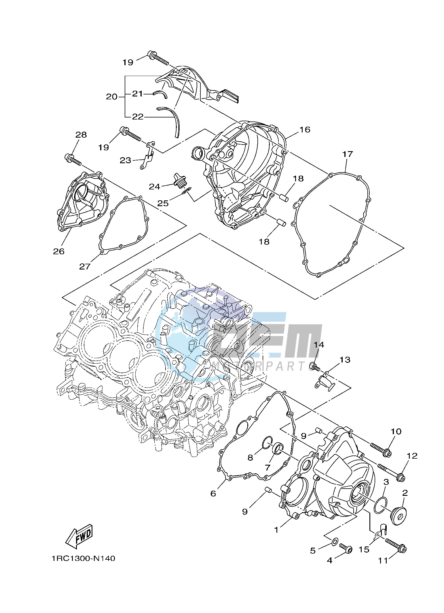 CRANKCASE COVER 1