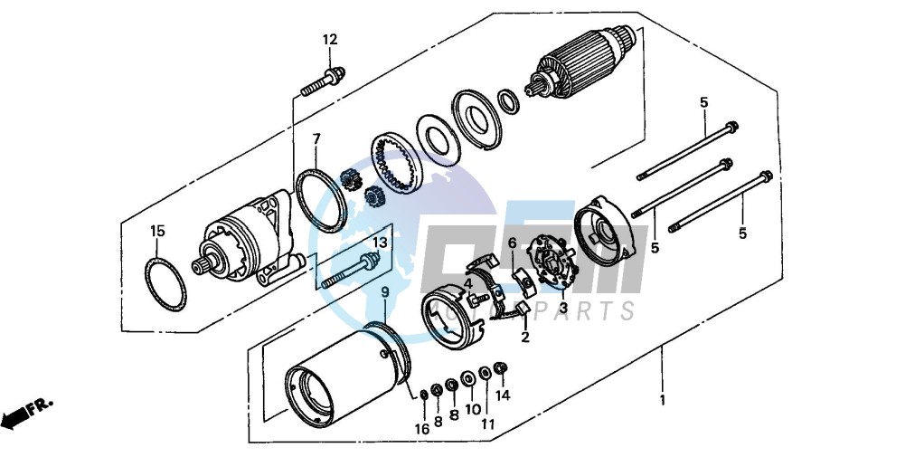 STARTING MOTOR