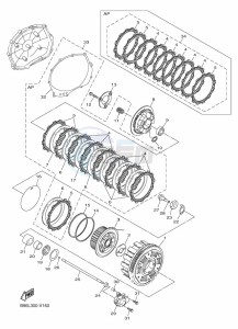 FJR1300D-AE FJR1300AE (B96L) drawing CLUTCH