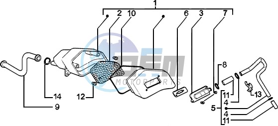 Secondairy air box