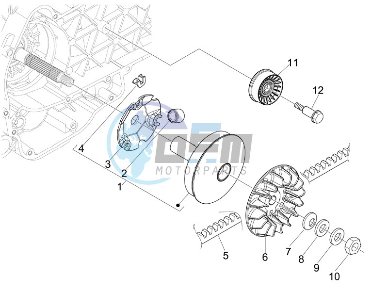 Driving pulley