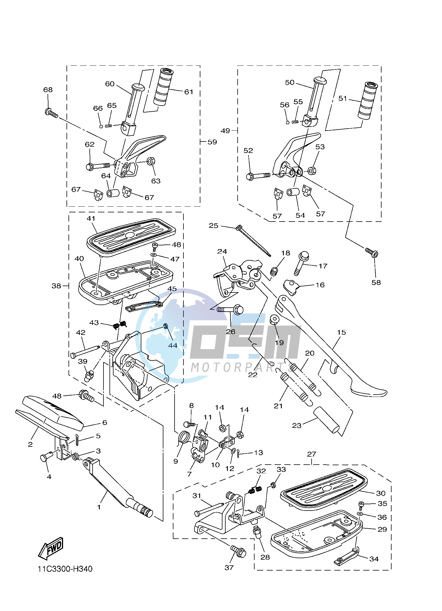 STAND & FOOTREST