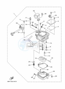 F25LEHA-2009 drawing CARBURETOR