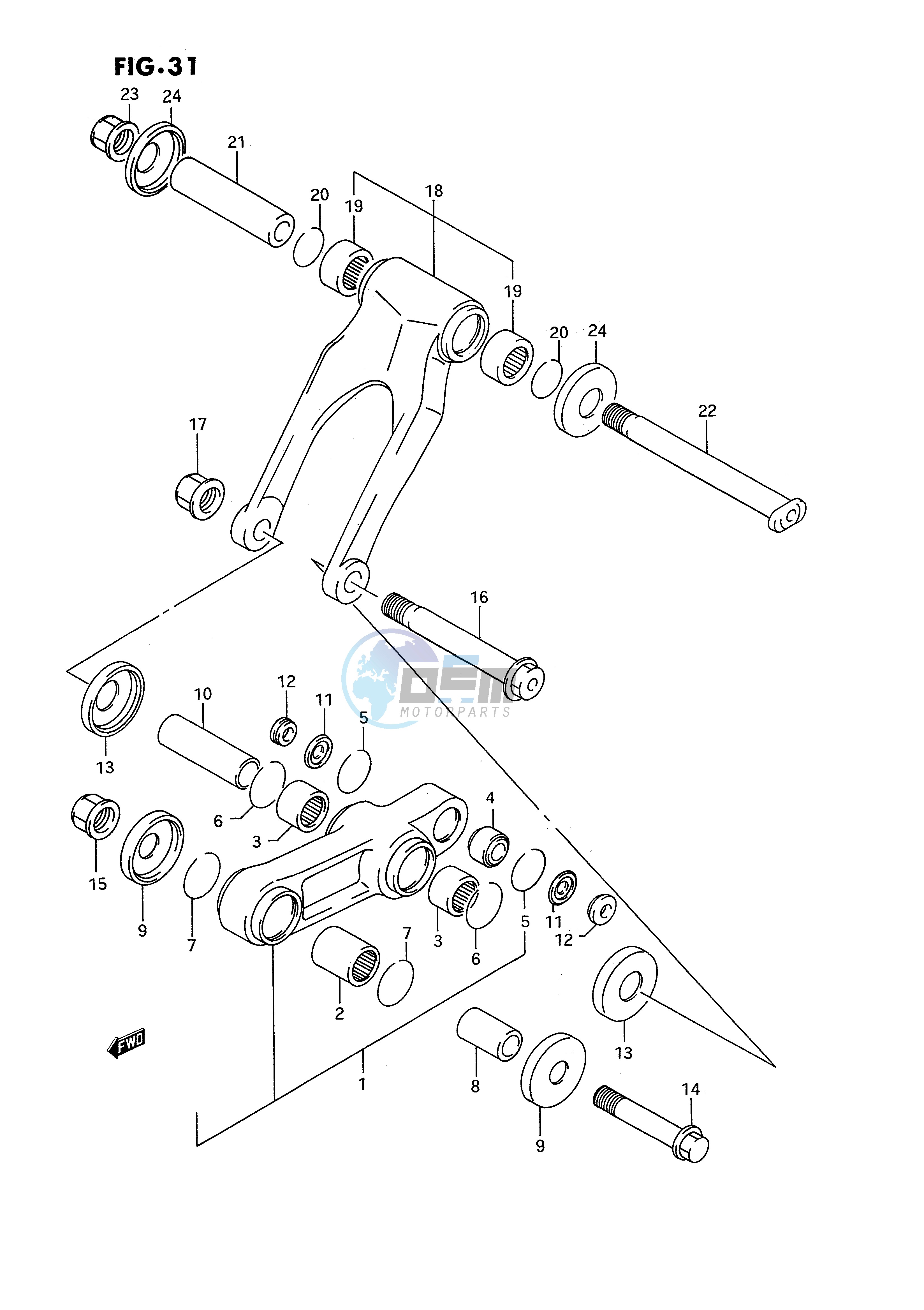 CUSHION LEVER