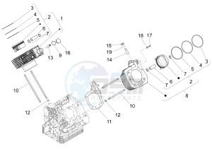 California 1400 Touring SE ABS 1380 drawing Cylinder - Piston