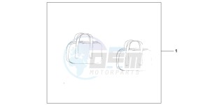 ST1100A drawing INNER BAG KIT