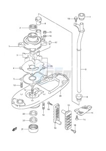 DF 40 drawing Water Pump