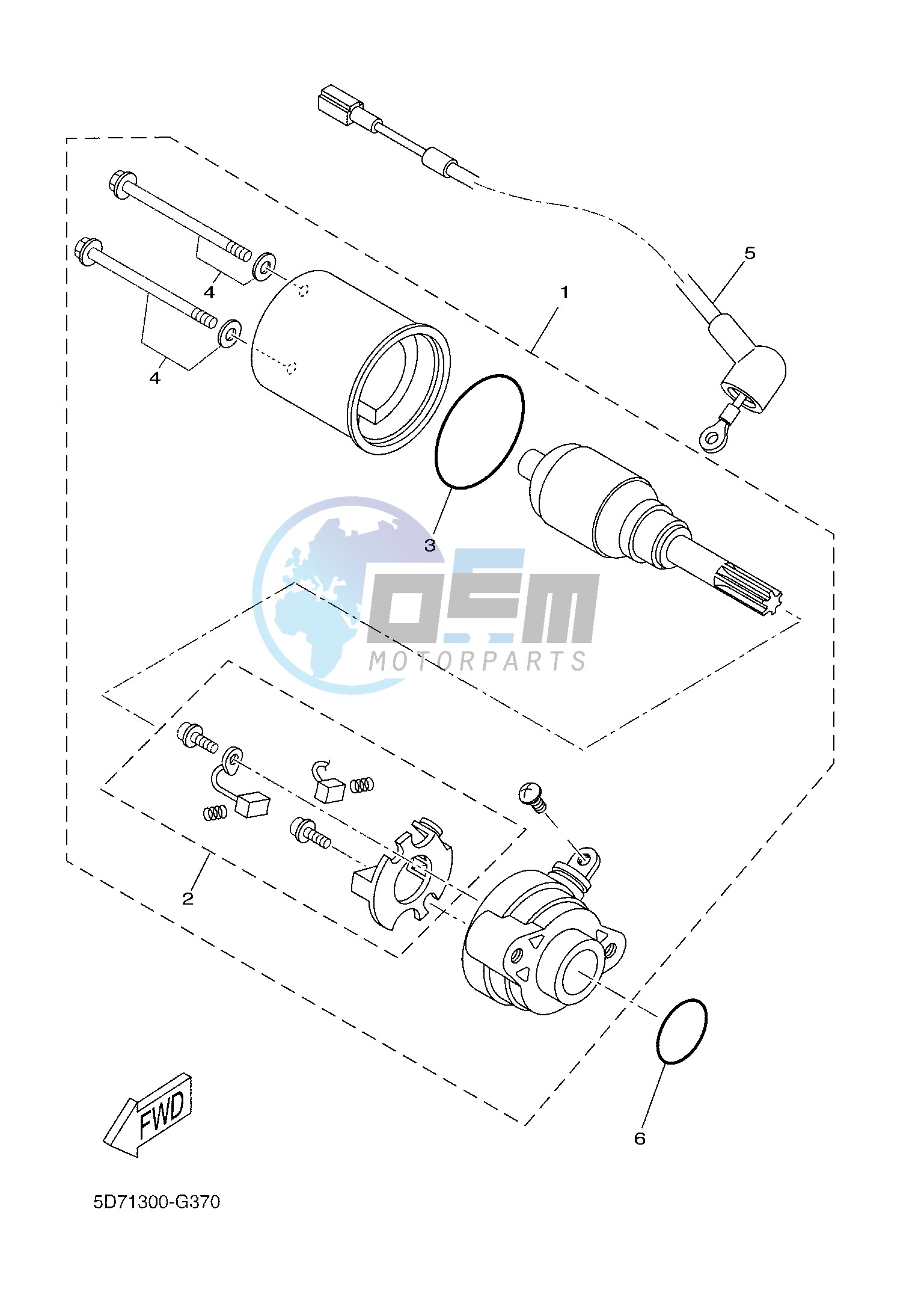 STARTING MOTOR