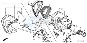 VT1300CXAC drawing AIR CLEANER