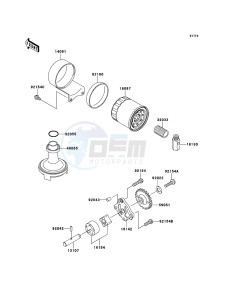 W800 EJ800ACF GB XX (EU ME A(FRICA) drawing Oil Pump