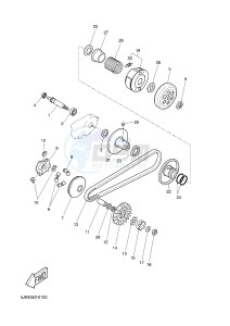 CW50 NEO'S (2JD3) drawing CLUTCH