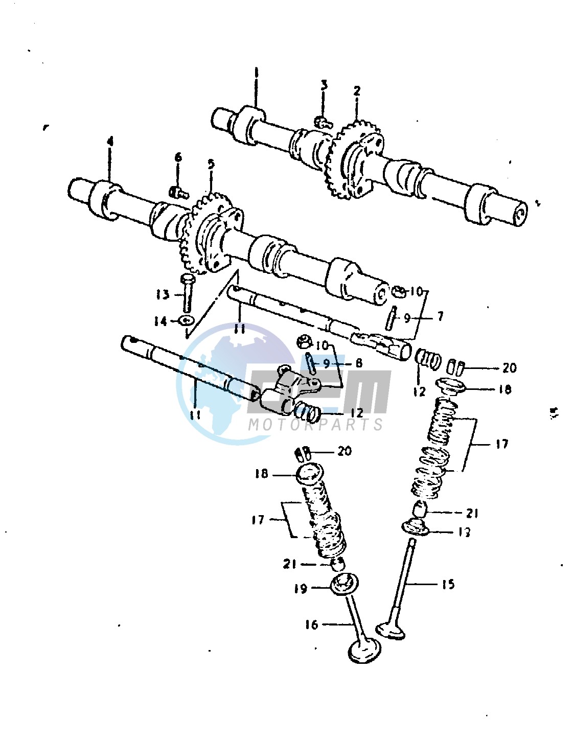 CAM SHAFT - VALVE