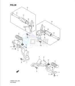 VZ800L0 drawing FOOTREST