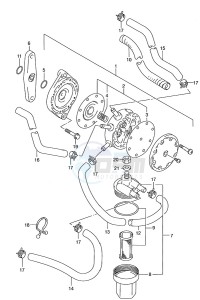 DT 115 drawing Fuel Pump (1997)