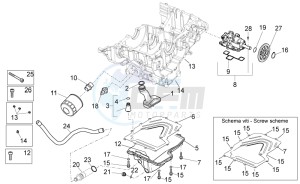 Tuono 1000 v4 R Std APRC drawing Lubrication