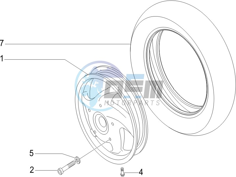 Front wheel