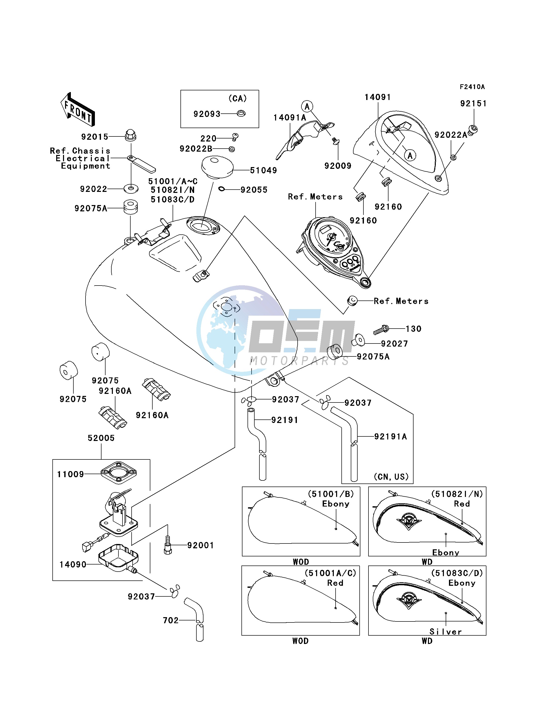 FUEL TANK -- R2 - R5- -