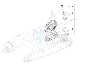 MGX 21 FLYING FORTRESS 1380 USA drawing Rear brake caliper