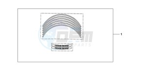 CBR1000RR9 Australia - (U / SPC) drawing KIT WHEEL STICKER