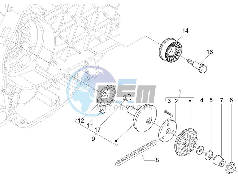 Driving pulley