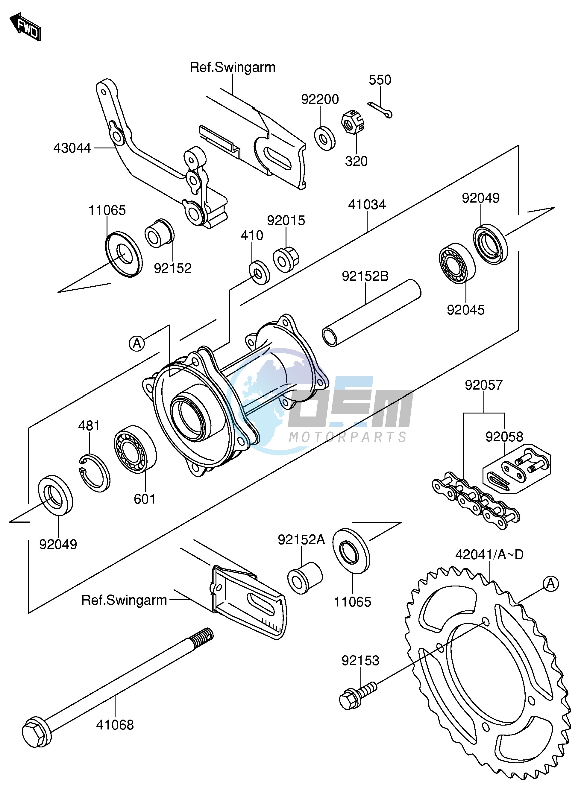 REAR HUB