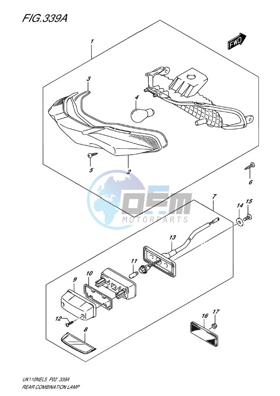 REAR COMBINATION LAMP