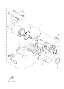 XC100E (1RS2) drawing STARTING MOTOR