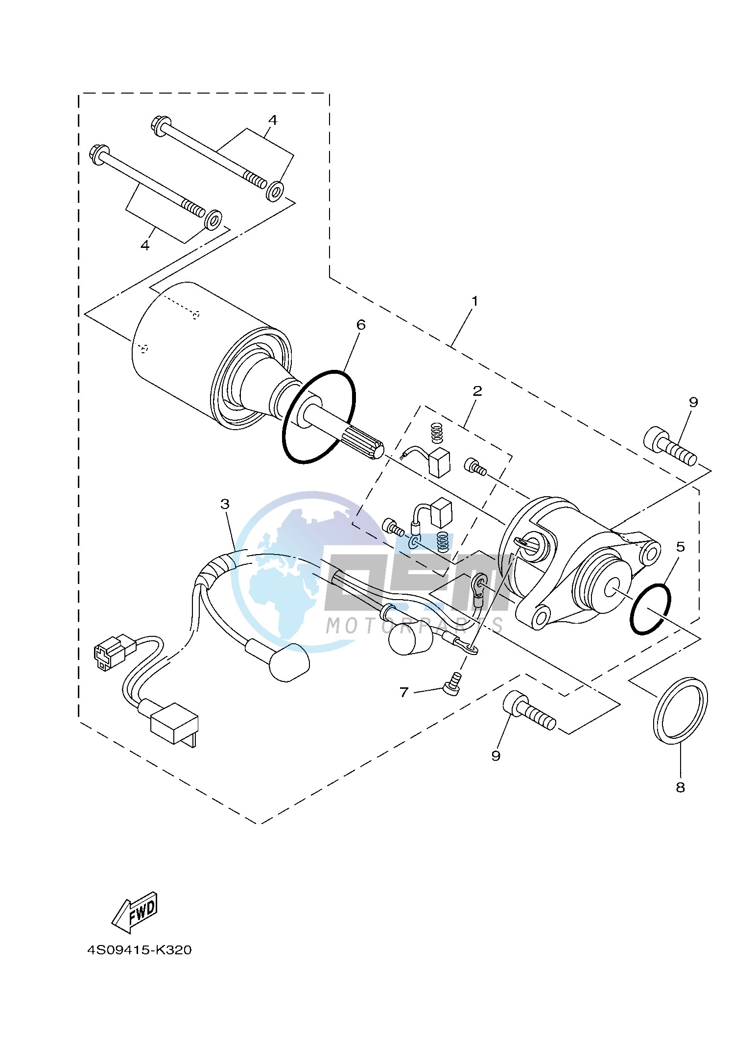 STARTING MOTOR