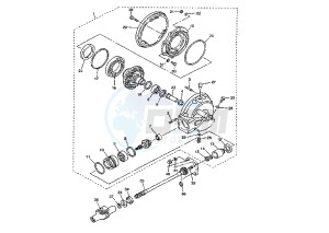 FJR 1300 drawing DRIVE SHAFT-FINAL GEAR