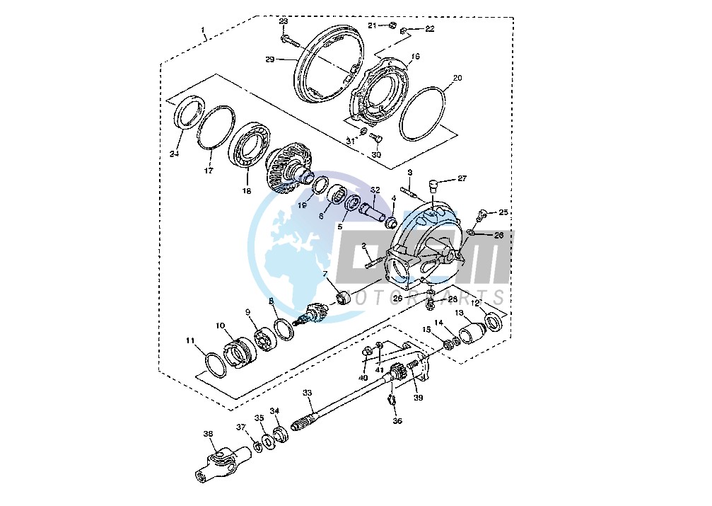 DRIVE SHAFT-FINAL GEAR