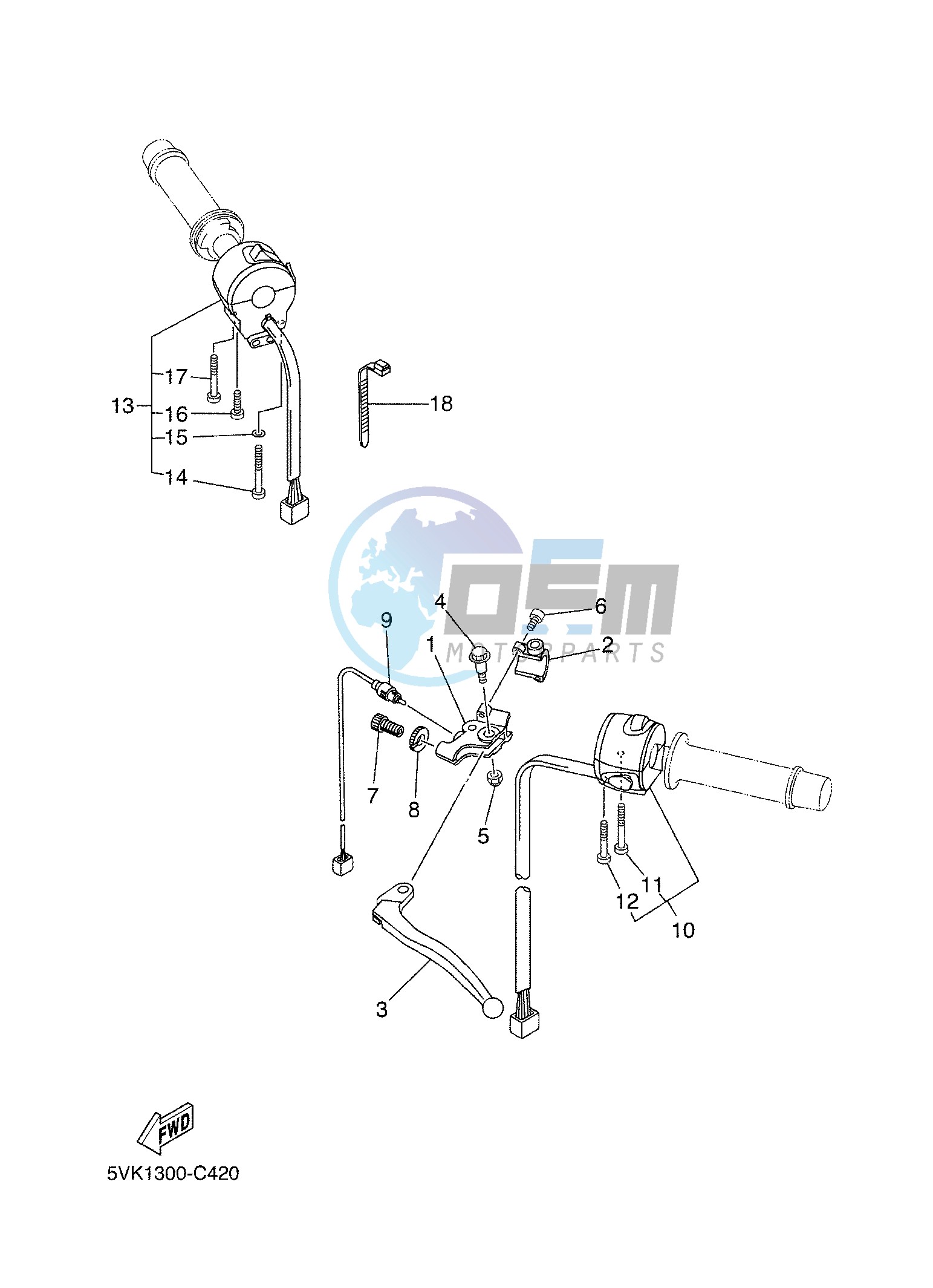 HANDLE SWITCH & LEVER