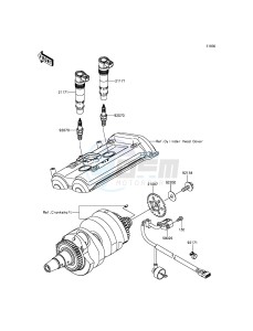 ER-6N_ABS ER650FCF XX (EU ME A(FRICA) drawing Ignition System