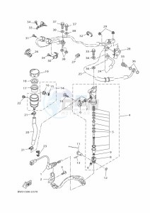 XTZ690 TENERE 700 (BEH1) drawing REAR MASTER CYLINDER