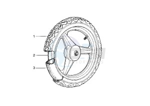 FREE FL 50 drawing Front wheel