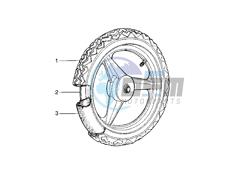 Front wheel