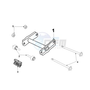 VIVA 2 RDC drawing ENGINEMOUNT WITH LONG MOUNT RUBBERS