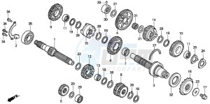 VF750C2 drawing TRANSMISSION