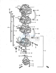 DT 140 drawing Carburetor