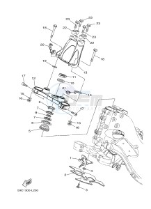 XP500 T-MAX 530 (59CM) drawing STEERING