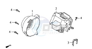 JET BASIX 25KMH 50 drawing AIRBOX