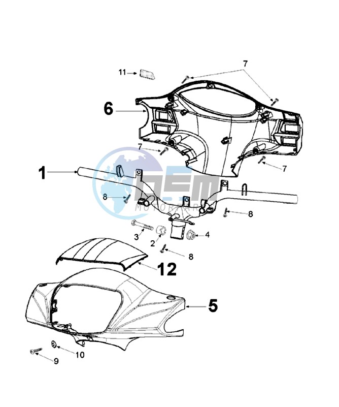 HANDLEBAR ROD