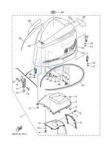 LF300TUR-2010 drawing FAIRING-UPPER