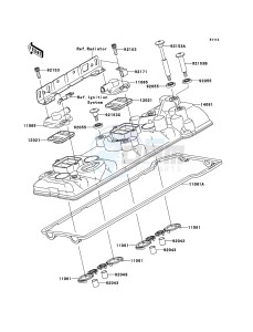 1400GTR ZG1400A9F FR GB XX (EU ME A(FRICA) drawing Cylinder Head Cover