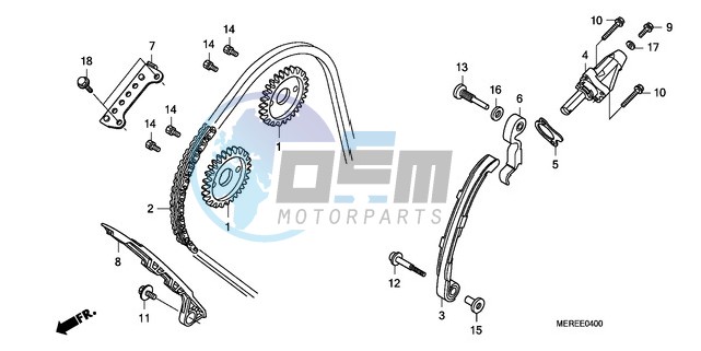 CAM CHAIN/TENSIONER