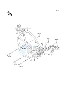 ER 500 A [ER5] (A3-A4) [ER5] drawing FRAME FITTINGS