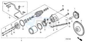 PES125R9 UK - (E / MKH STC) drawing STARTING MOTOR